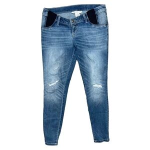 Liz Lange Maternity Jeggings Women’s Size S Blue  32x29